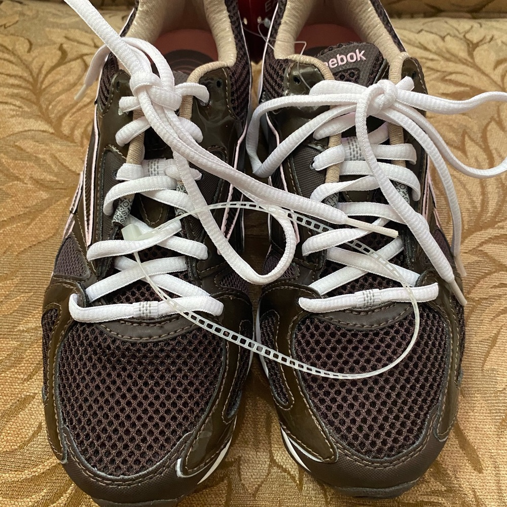 Reebok Walking Dark Brown Athletic Shoes